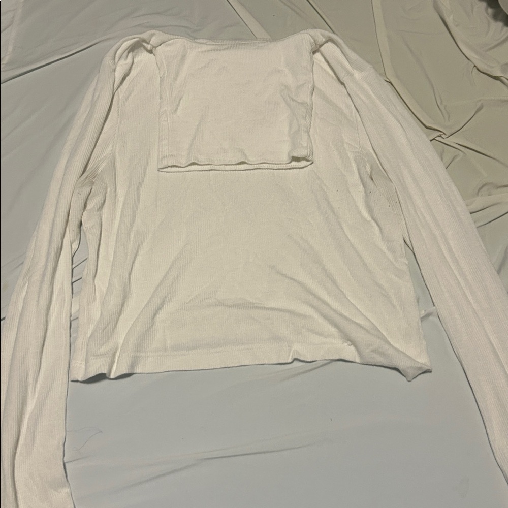 Splits59 White Jackson Turtleneck Size L